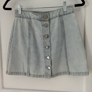 H&M Divided Denim Skirt.